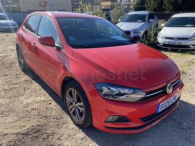 Usado VW Polo Advance 95 CV (69 kW) 2021 Rojo Utilitario