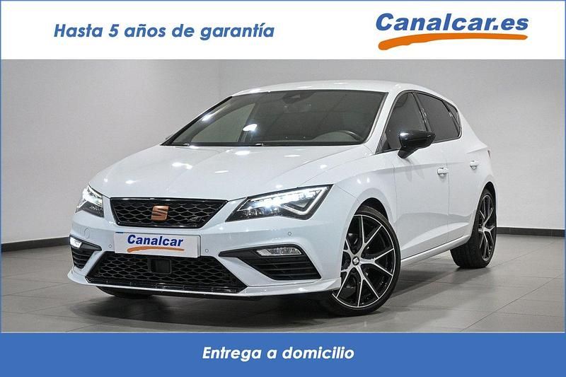 Usado Seat Leon ST FR 150 CV (110 kW) 2020 Blanco Familiar