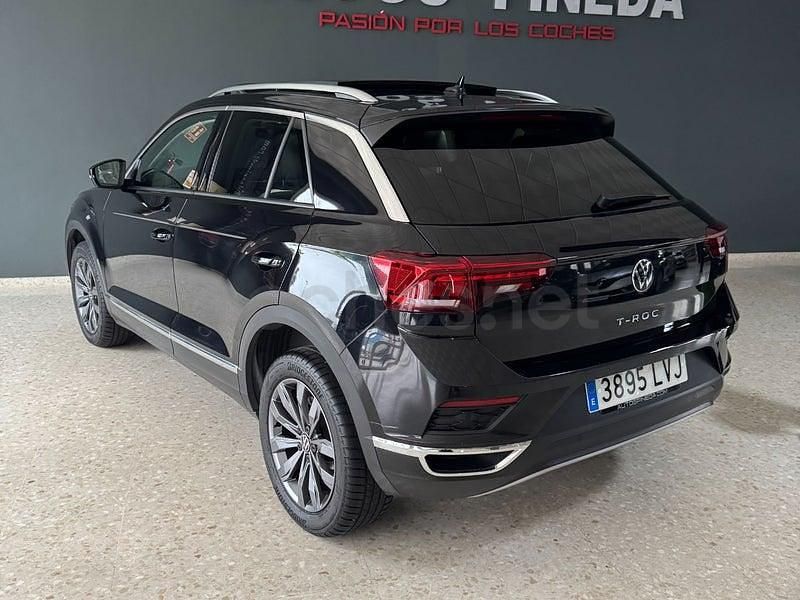Usado VW T-Roc Sportline 150 CV (110 kW) 2021 Negro SUV
