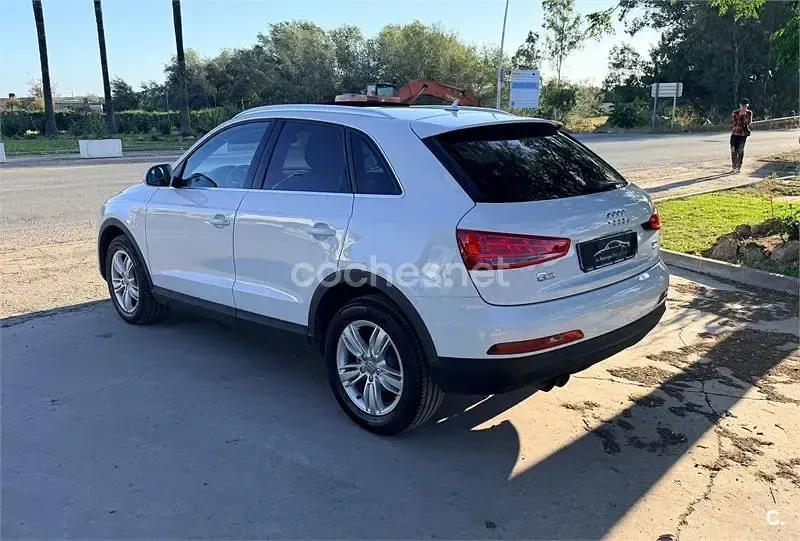 Usado Audi Q3 Ambition 140 CV (102 kW) 2014 Blanco SUV