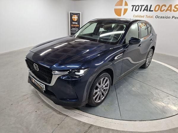 Usado Mazda CX-60 Exclusive-Line 327 CV (240 kW) 2023 Azul SUV