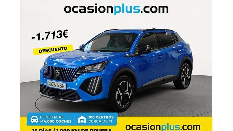 Azul Usado 2024 Peugeot 2008 Allure SUV | 16.728 € (Precio justo) - Imagen 1/4