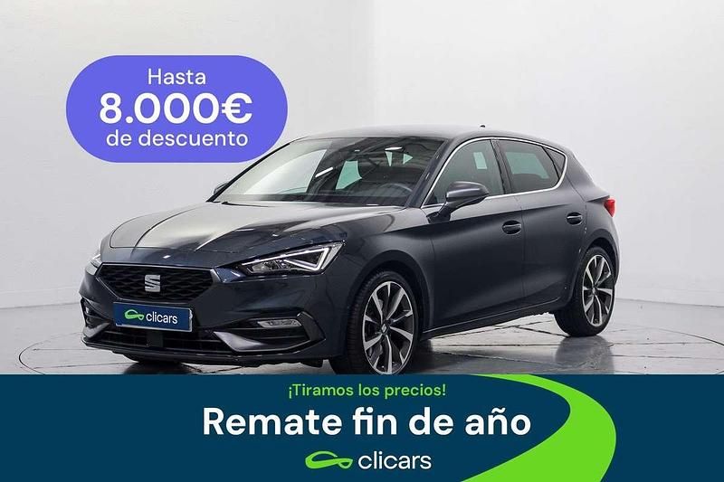 Negro Usado 2021 Seat Leon FR Utilitario | 18.390 € (Buen precio) - Imagen 1/4