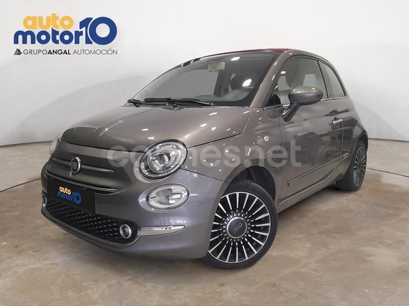 Usado Fiat 500C 69 CV (50 kW) 2017 Gris / plata Descapotable