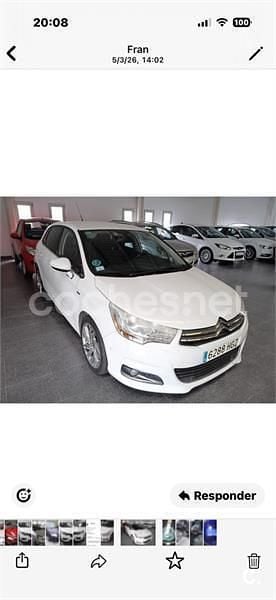 Usado Citroën C4 120 CV (88 kW) 2011 Blanco Berlina