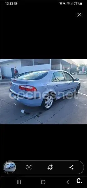 Usado Renault Laguna II Expression 110 CV (80 kW) 2002 Azul Berlina
