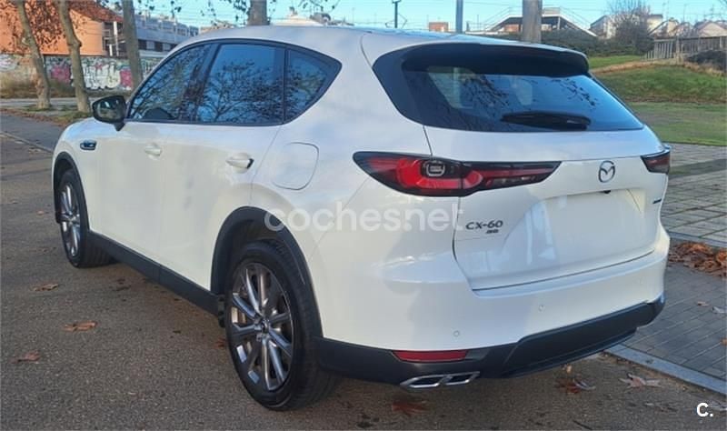 Usado Mazda CX-60 Exclusive-Line 327 CV (240 kW) 2022 Blanco SUV