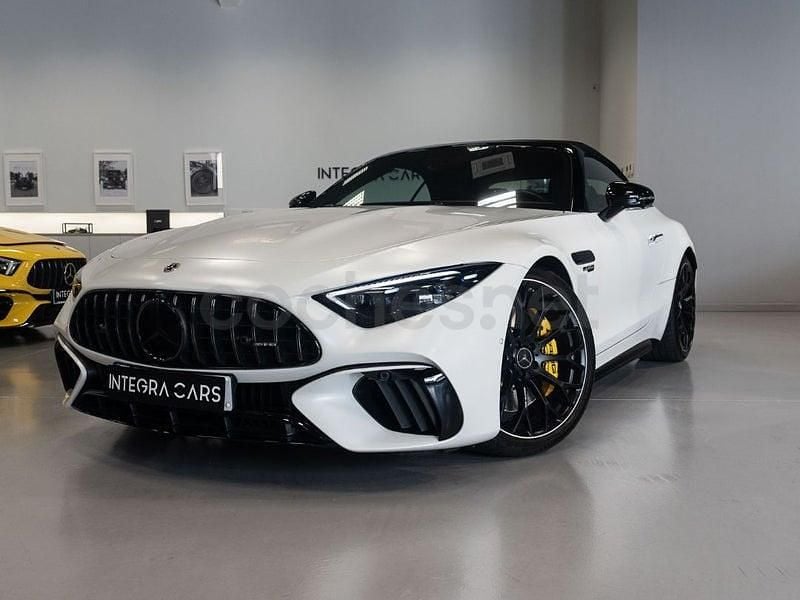 Usado Mercedes SL63 AMG AMG 585 CV (430 kW) 2023 Blanco Descapotable