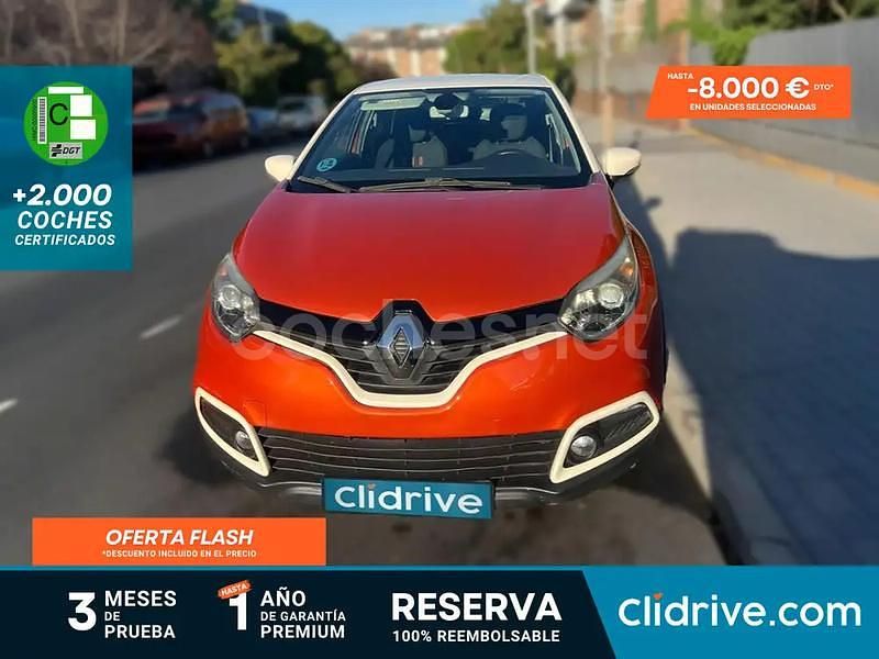 Naranja Usado 2015 Renault Captur Zen SUV | 8190 € (Super precio) - Imagen 1/3