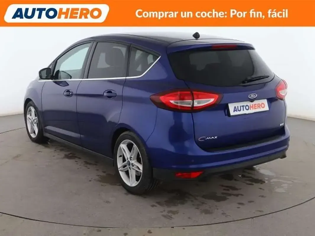 Usado Ford C-MAX Titanium 125 CV (91 kW) 2017 Azul Monovolumen