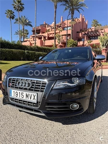 Usado Audi S4 333 CV (244 kW) 2009 Negro Familiar