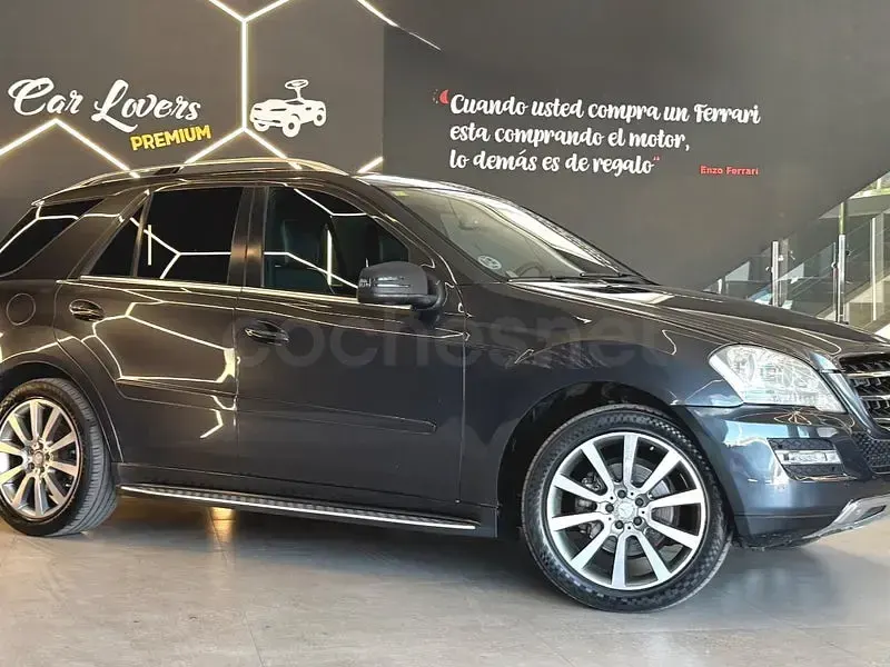 Usado Mercedes ML350 211 CV (155 kW) 2011 Gris / plata SUV