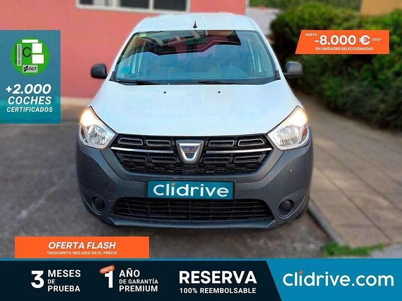 Blanco Usado 2020 Dacia Dokker Essentiel Van | 6290 € (Super precio) - Imagen 1/3