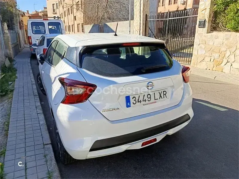Usado Nissan Micra 92 CV (67 kW) 2022 Blanco Utilitario