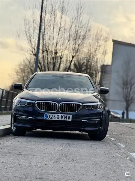 Usado BMW 520 190 CV (139 kW) 2018 Azul Berlina