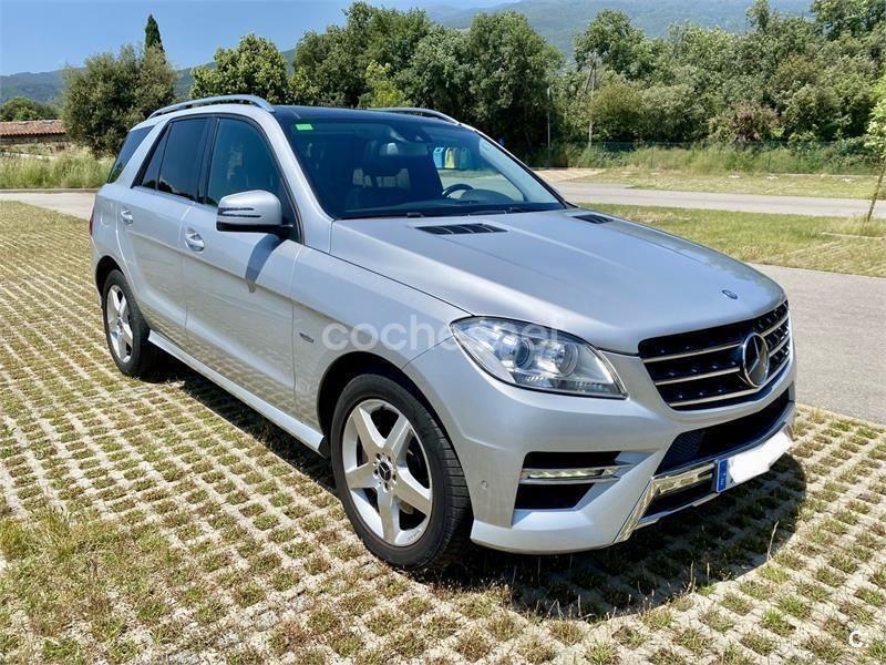Usado Mercedes ML250 204 CV (150 kW) 2012 Gris / plata SUV