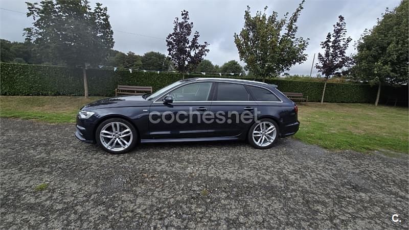 Azul Usado 2016 Audi A6 S-Line Familiar | 17.000 € (Buen precio) - Imagen 1/4