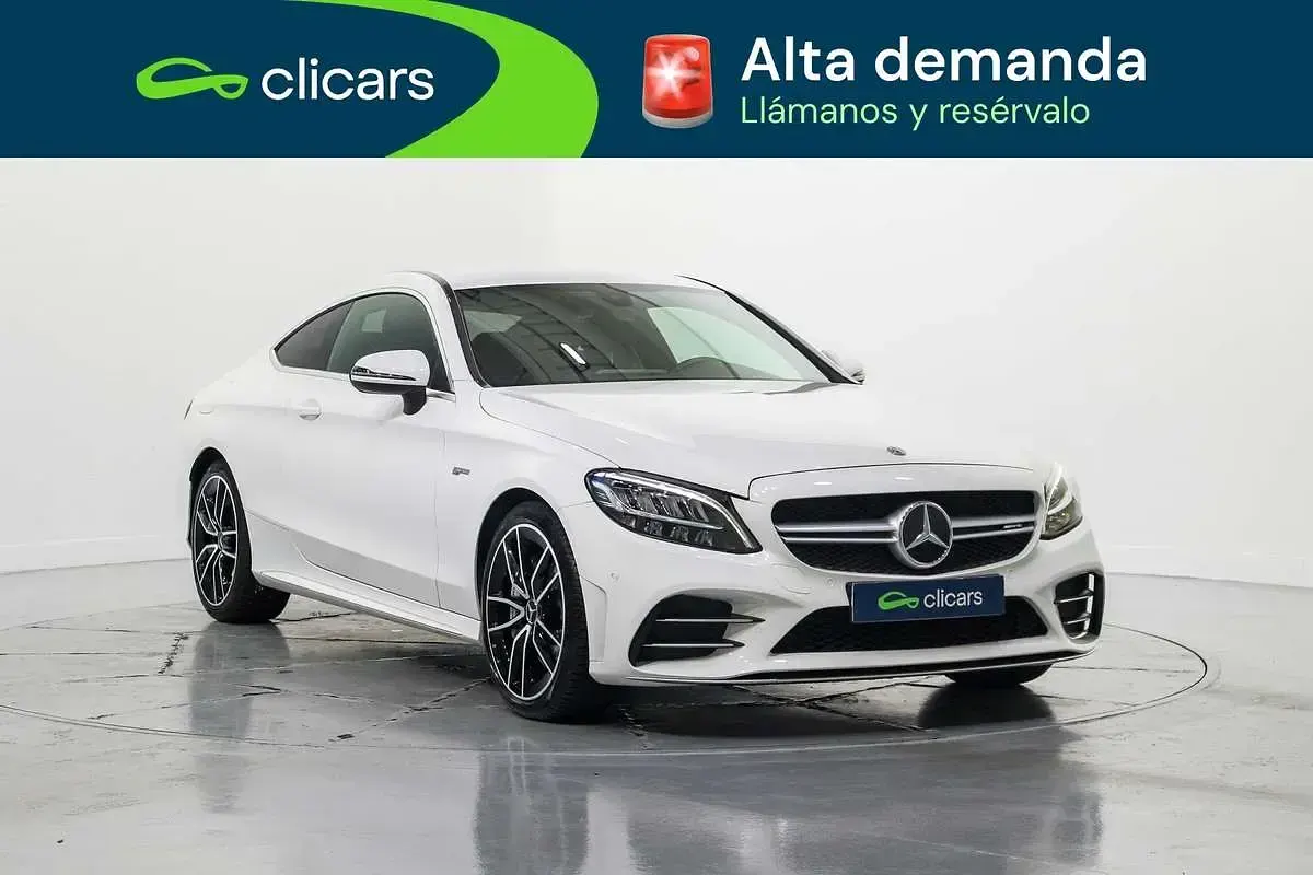 Usado Mercedes C43 AMG AMG 390 CV (286 kW) 2021 Blanco Coupe