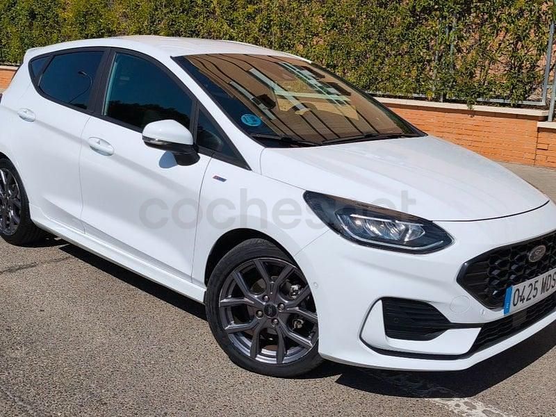 Usado Ford Fiesta ST-Line X 125 CV (91 kW) 2023 Blanco Utilitario