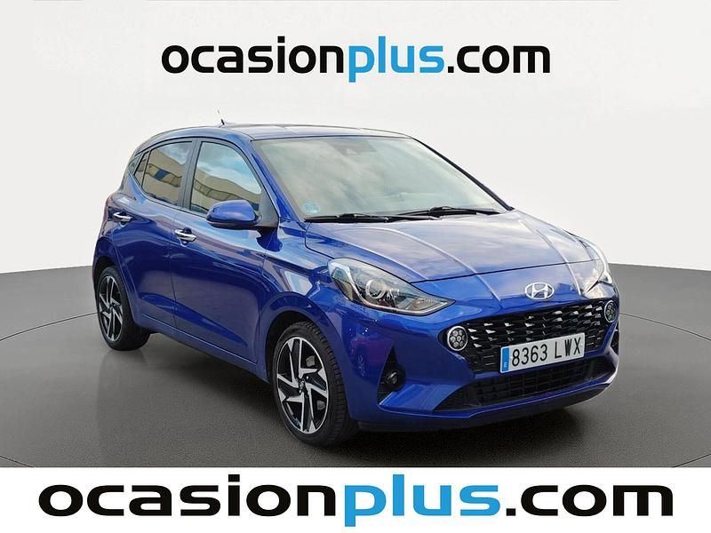 Usado Hyundai i10 67 CV (49 kW) 2022 Azul Utilitario