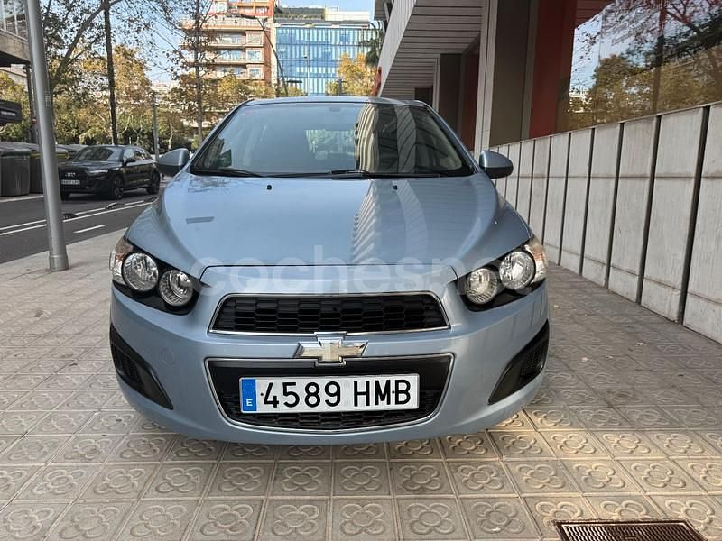 Usado Chevrolet Aveo LS 84 CV (61 kW) 2012 Azul Berlina