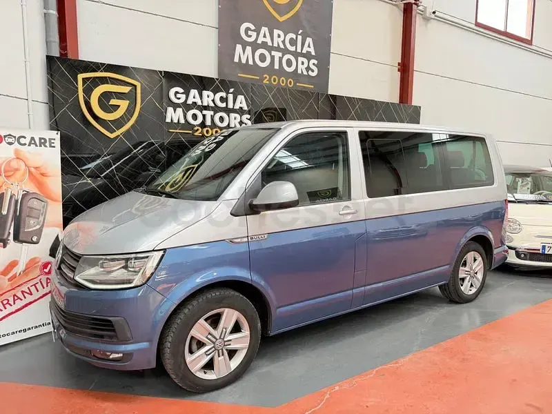 Usado VW Multivan 150 CV (110 kW) 2018 Azul Monovolumen