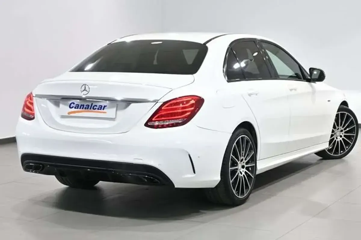 Usado Mercedes C450 AMG AMG 367 CV (269 kW) 2016 Blanco Berlina