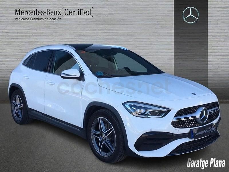 Usado Mercedes GLA200 150 CV (110 kW) 2021 Blanco SUV