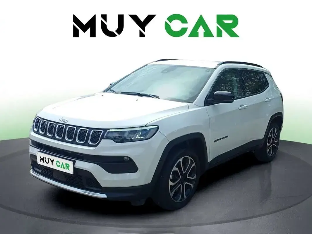 Begagnad Jeep Compass Limited 131 HK (96 kW) 2022 Vit SUV