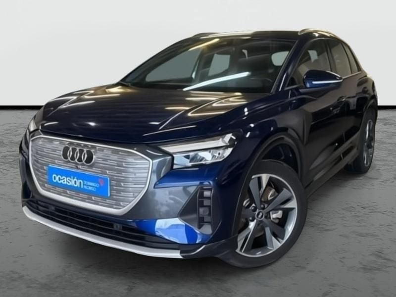 Azul navarra metalizado Usado 2021 Audi Q4 e-tron Sport SUV | 25.990 € (Buen precio) - Imagen 1/4