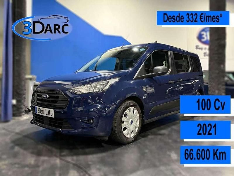 Usado Ford Transit Connect Trend 101 CV (74 kW) 2021 Azul Monovolumen