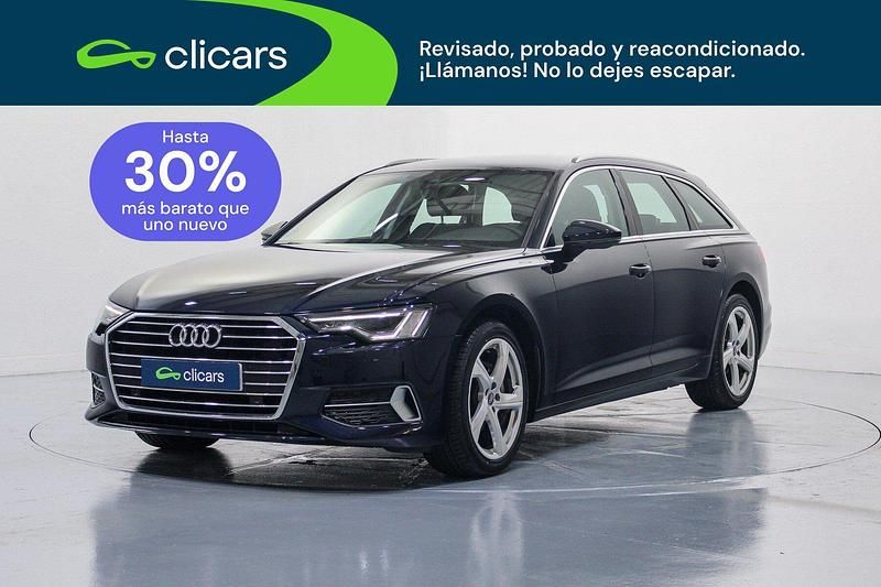 Usado Audi A6 Sport 204 CV (150 kW) 2019 Azul Familiar