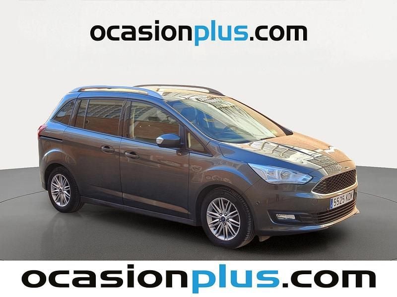 Usado Ford Grand C-Max Trend+ 120 CV (88 kW) 2017 Gris Monovolumen