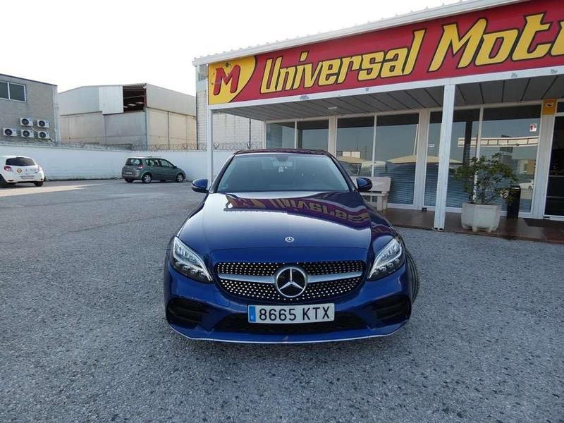 Usado Mercedes C220 194 CV (142 kW) 2019 Azul Berlina