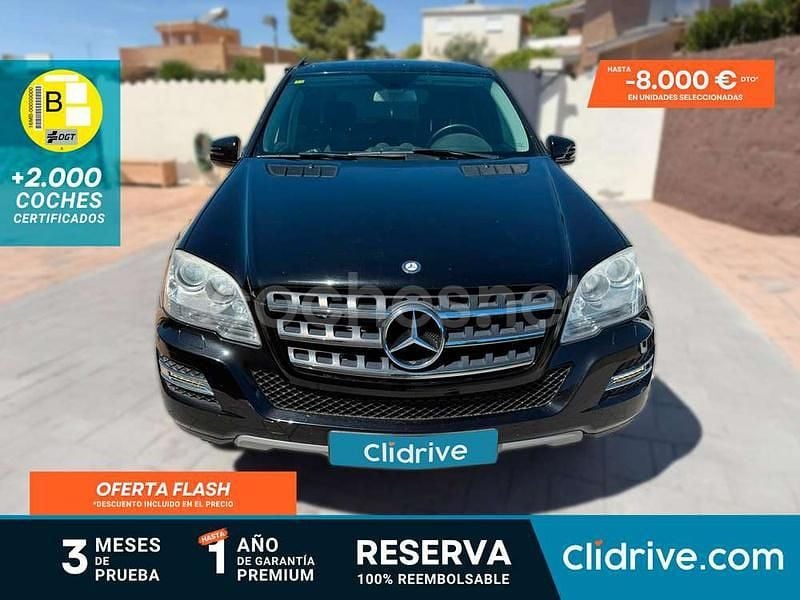 Negro Usado 2010 Mercedes ML350 SUV | 17.990 € (Precio justo) - Imagen 1/3