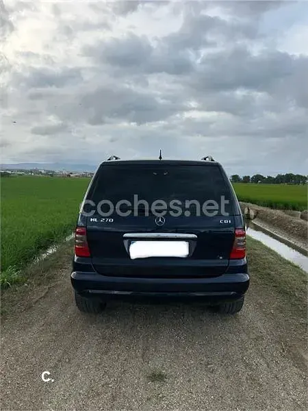 Käytetty Mercedes ML270 Edition 163 HP (119 kW) 2005 Sininen Katumaasturi