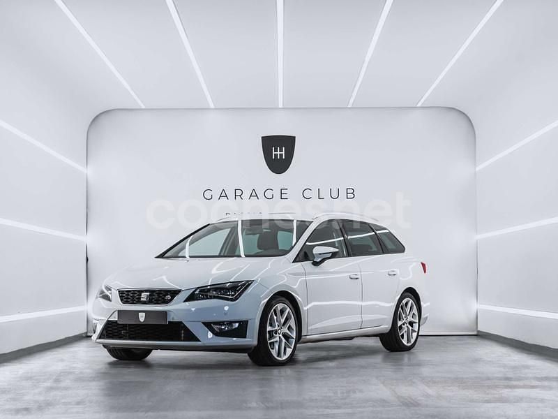 Blanco Usado 2014 Seat Leon FR Familiar | 11.499 € (Buen precio) - Imagen 1/4
