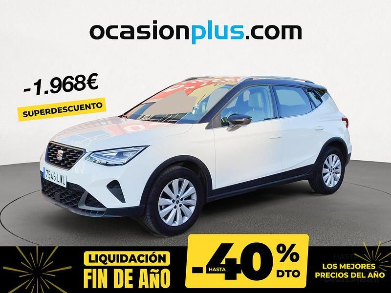 Blanco Usado 2022 Seat Arona FR SUV | 17.800 € (Precio justo) - Imagen 1/4