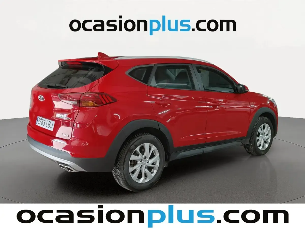 Usado Hyundai Tucson 116 CV (85 kW) 2019 Rojo SUV