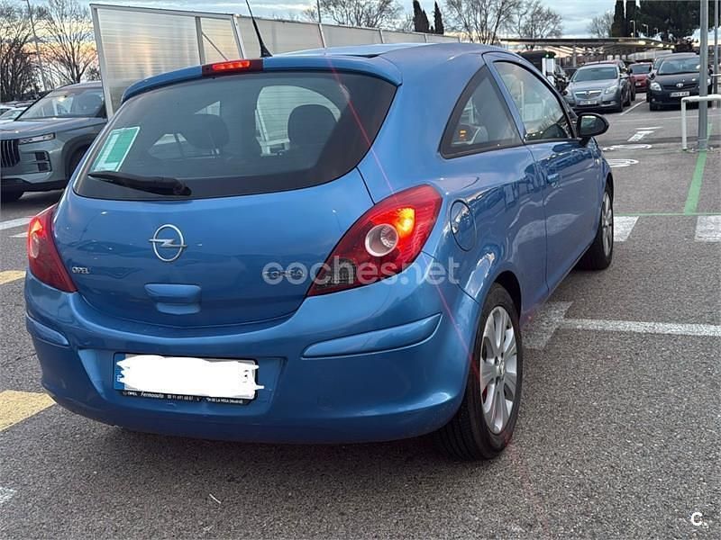 Usado Opel Corsa Enjoy 90 CV (66 kW) 2008 Azul Utilitario
