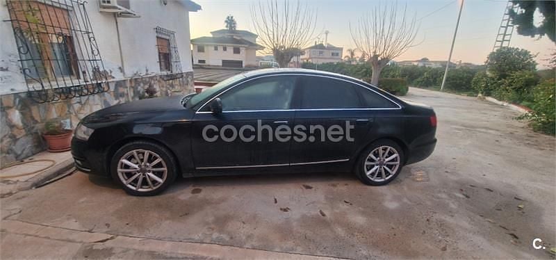 Usado Audi A6 240 CV (176 kW) 2010 Negro Berlina