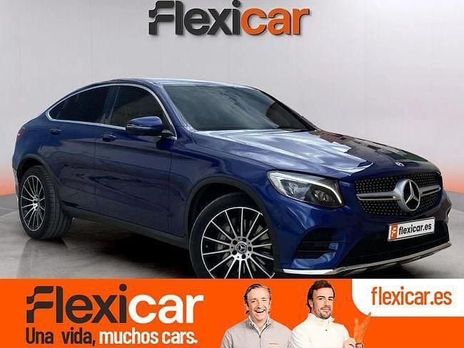 Azul Usado 2018 Mercedes GLC250 Coupe | 38.490 € (Precio justo) - Imagen 1/4