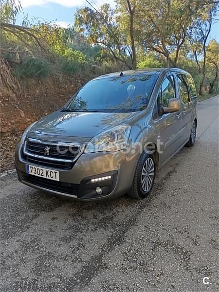Usado Peugeot Partner Tepee Active 100 CV (73 kW) 2016 Marrón Monovolumen