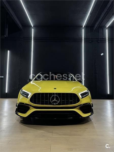 Usado Mercedes A45 AMG 421 CV (309 kW) 2021 Amarillo Utilitario