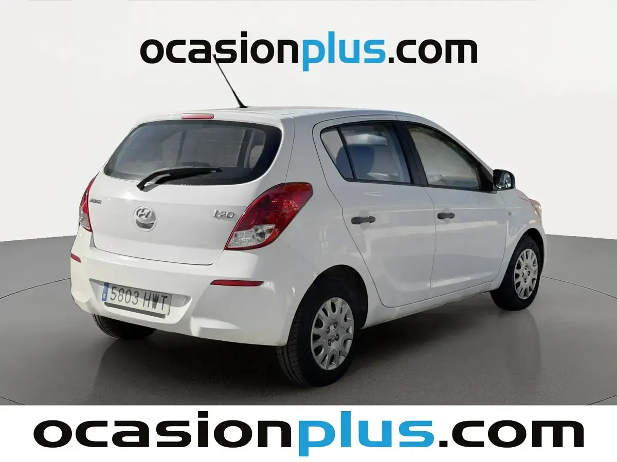 Usado Hyundai i20 85 CV (62 kW) 2014 Blanco Utilitario