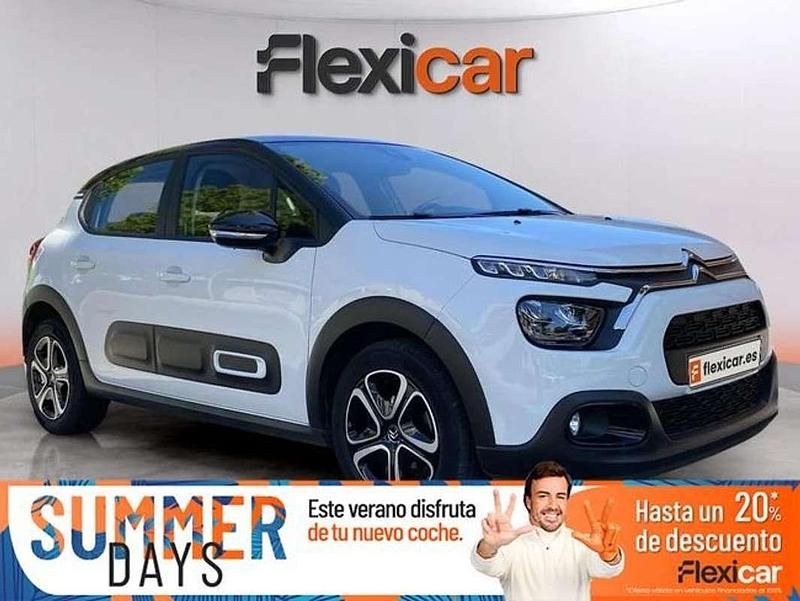 Blanco Usado 2022 Citroën C3 PureTech Utilitario | 13.090 € (Precio justo) - Imagen 1/4