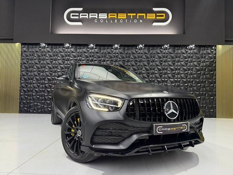 Usado Mercedes GLC220 194 CV (142 kW) 2021 Negro SUV