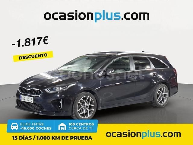 Negro Usado 2019 Kia Ceed Sportswagon GT-Line Familiar | 19.990 € - Imagen 1/4