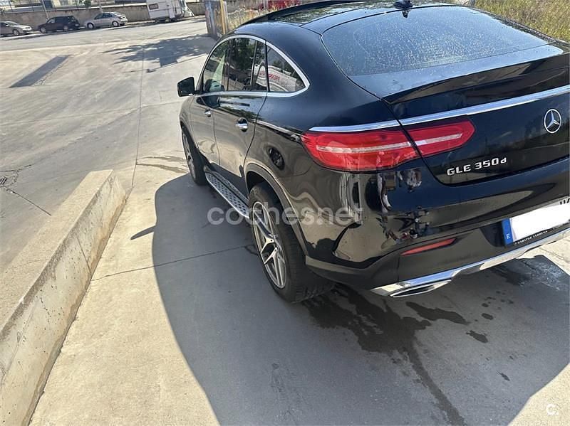 Usado Mercedes GLE350 258 CV (189 kW) 2016 Negro Coupe