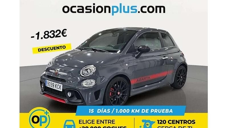 Usado Abarth 595 Turismo 159 CV (116 kW) 2017 Gris Utilitario